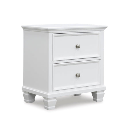Fortman White Panel Bedroom Set by Ashley at Eve Furniture