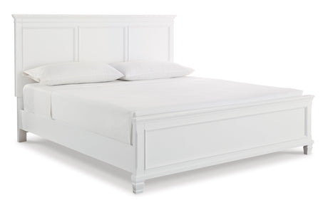 Fortman White Panel Bedroom Set by Ashley at Eve Furniture