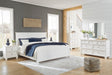 Fortman White Panel Bedroom Set by Ashley at Eve Furniture