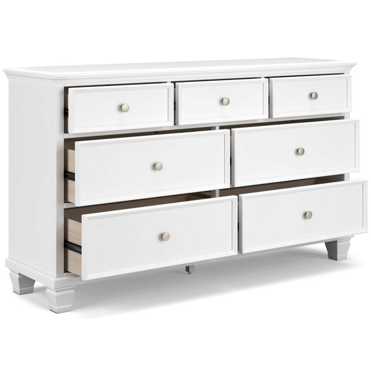 Fortman White Panel Storage Bedroom Set by Ashley at Eve Furniture