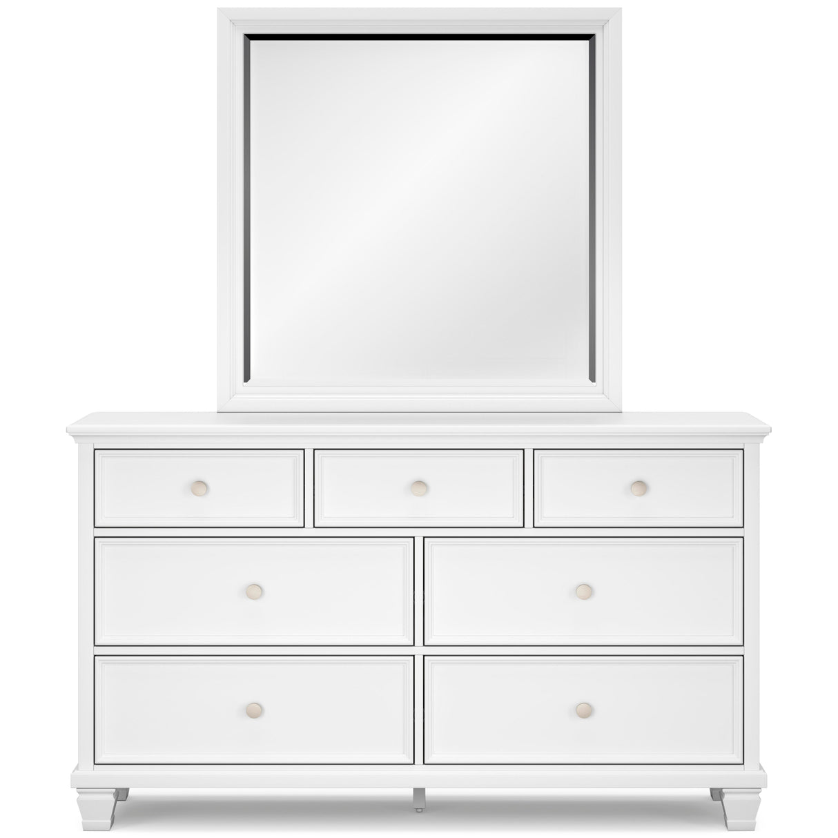 Fortman White Panel Storage Bedroom Set by Ashley at Eve Furniture