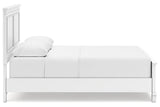 Fortman White Queen Panel Bed by Ashley at Eve Furniture