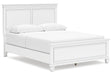 Fortman White Queen Panel Bed by Ashley at Eve Furniture
