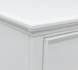 Fortman White Chest of Drawers by Ashley at Eve Furniture