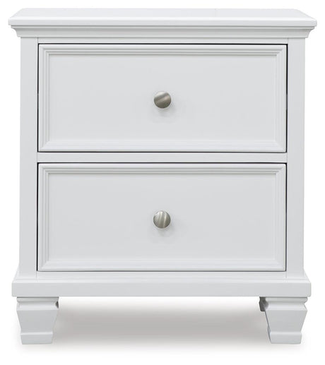 Fortman White Nightstand by Ashley at Eve Furniture