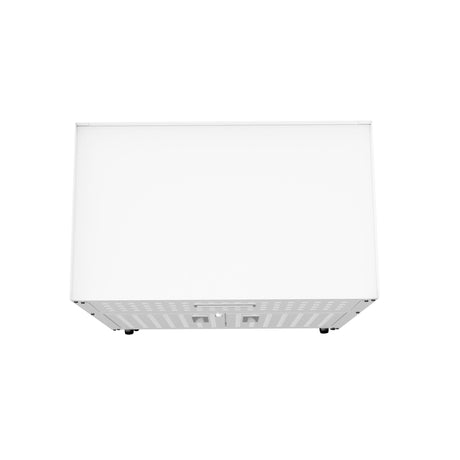 Fortress 31.5" Mobile Garage Cabinet with Drawer and Shelves in White by Manhattan Comfort at Eve Furniture