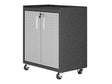 Fortress 31.5" Mobile Garage Cabinet with Shelves in Grey by Manhattan Comfort at Eve Furniture