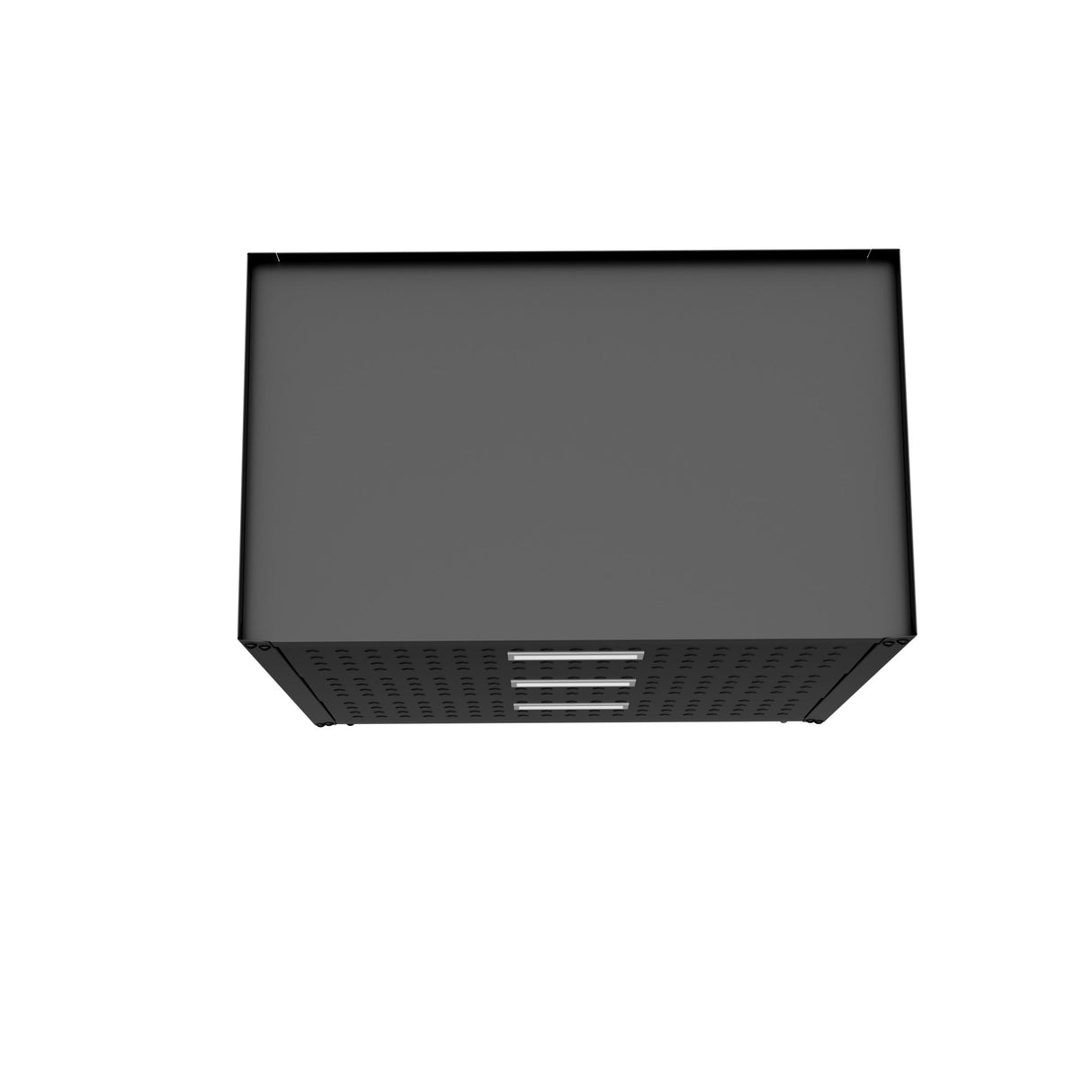 Fortress 31.5" Mobile Garage Chest with Drawers in Charcoal Grey by Manhattan Comfort at Eve Furniture