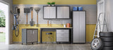 Fortress 6-Piece Garage Set in Grey by Manhattan Comfort at Eve Furniture