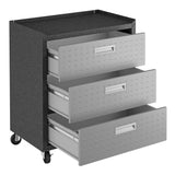 Fortress 6-Piece Garage Set in Grey by Manhattan Comfort at Eve Furniture