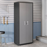 Fortress 6-Piece Garage Set in Grey by Manhattan Comfort at Eve Furniture