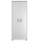 Fortress 6-Piece Garage Set in White by Manhattan Comfort at Eve Furniture