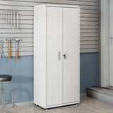 Fortress 6-Piece Garage Set in White by Manhattan Comfort at Eve Furniture