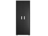 Fortress 74.8" Tall Garage Cabinet in Charcoal Grey by Manhattan Comfort at Eve Furniture