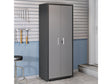 Fortress 74.8" Tall Garage Cabinet in Grey by Manhattan Comfort at Eve Furniture