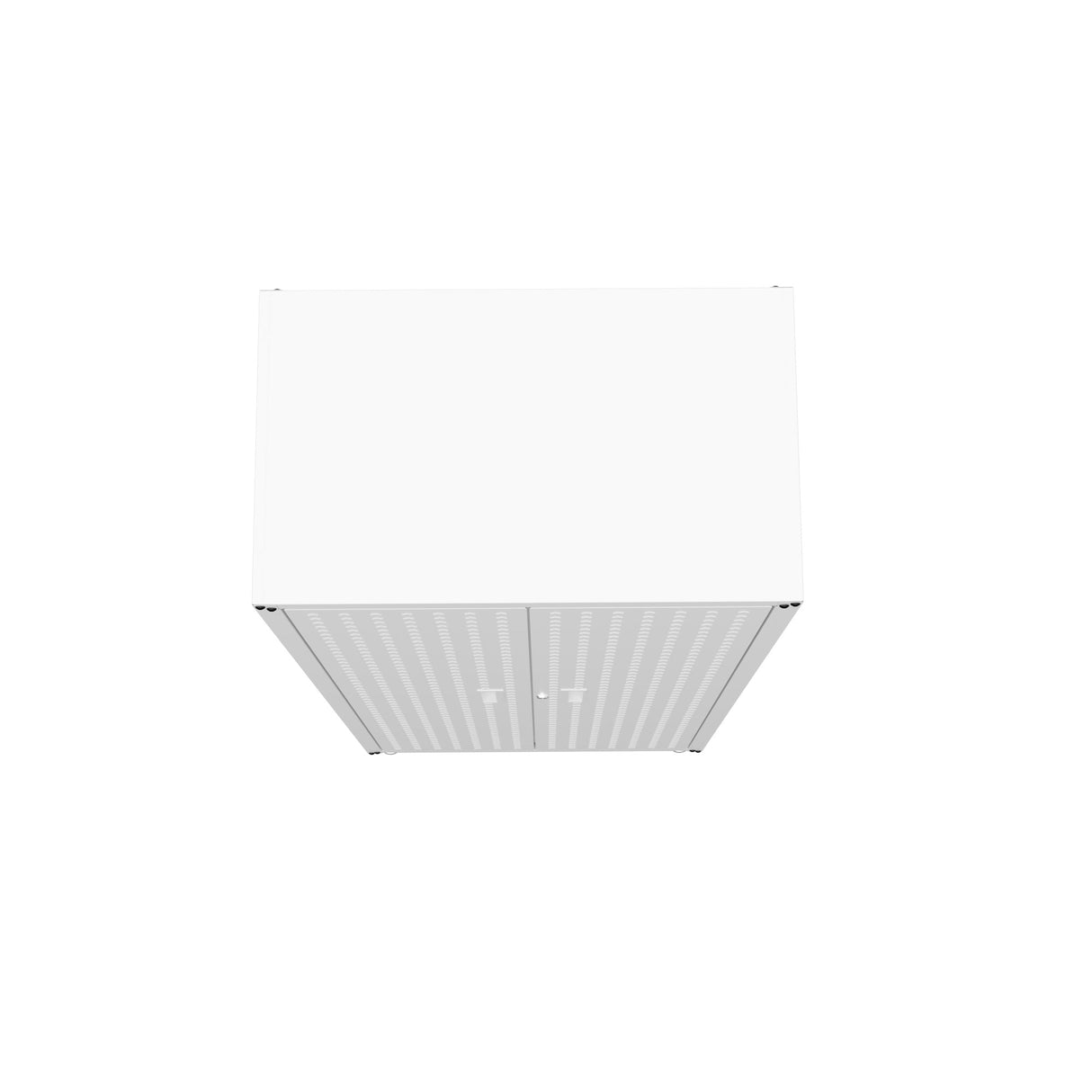 Fortress 74.8" Tall Garage Cabinet in White by Manhattan Comfort at Eve Furniture