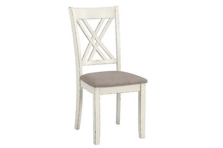 Fortress Chestnut/Vintage White 7-Piece Dining Set by Coaster at Eve Furniture