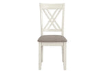 Fortress Chestnut/Vintage White 7-Piece Dining Set by Coaster at Eve Furniture