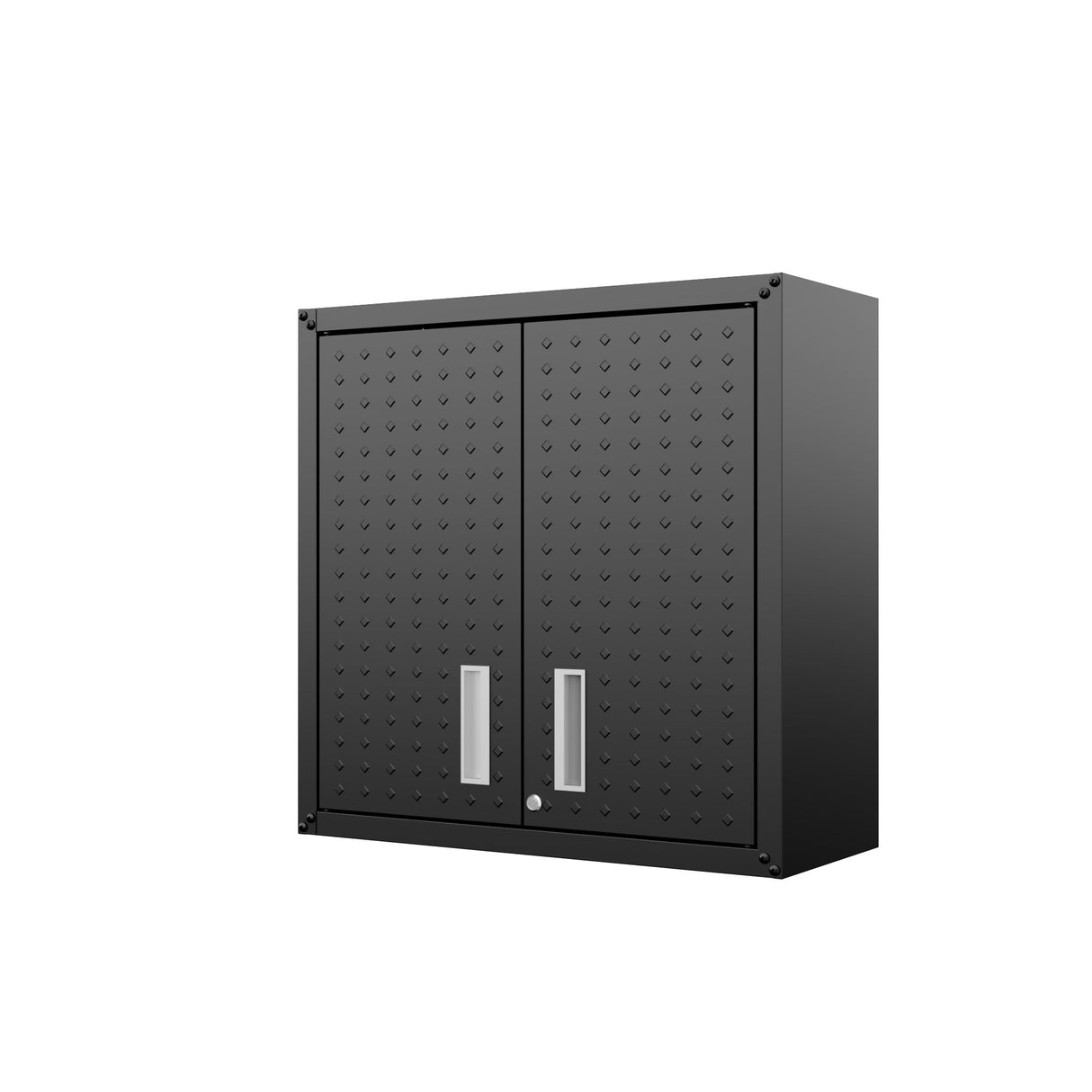 Fortress Floating Garage Cabinet in Charcoal Grey (set of 2) by Manhattan Comfort at Eve Furniture