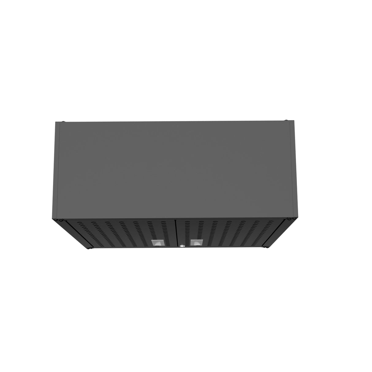Fortress Floating Garage Cabinet in Charcoal Grey (set of 2) by Manhattan Comfort at Eve Furniture