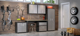 Fortress Floating Garage Cabinet in Grey by Manhattan Comfort at Eve Furniture