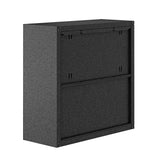 Fortress Floating Garage Cabinet in Grey by Manhattan Comfort at Eve Furniture