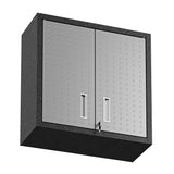 Fortress Floating Garage Cabinet in Grey by Manhattan Comfort at Eve Furniture