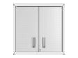 Fortress Floating Garage Cabinet in White by Manhattan Comfort at Eve Furniture