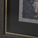 Forty-Eight by Natalia Boychenko-Tariq Hand-Embellished Textured Framed Artwork Matted under Glass by Mercana at Eve Furniture