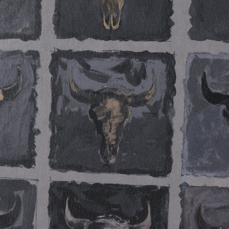 Forty-Eight by Natalia Boychenko-Tariq Hand-Embellished Textured Framed Artwork Matted under Glass by Mercana at Eve Furniture