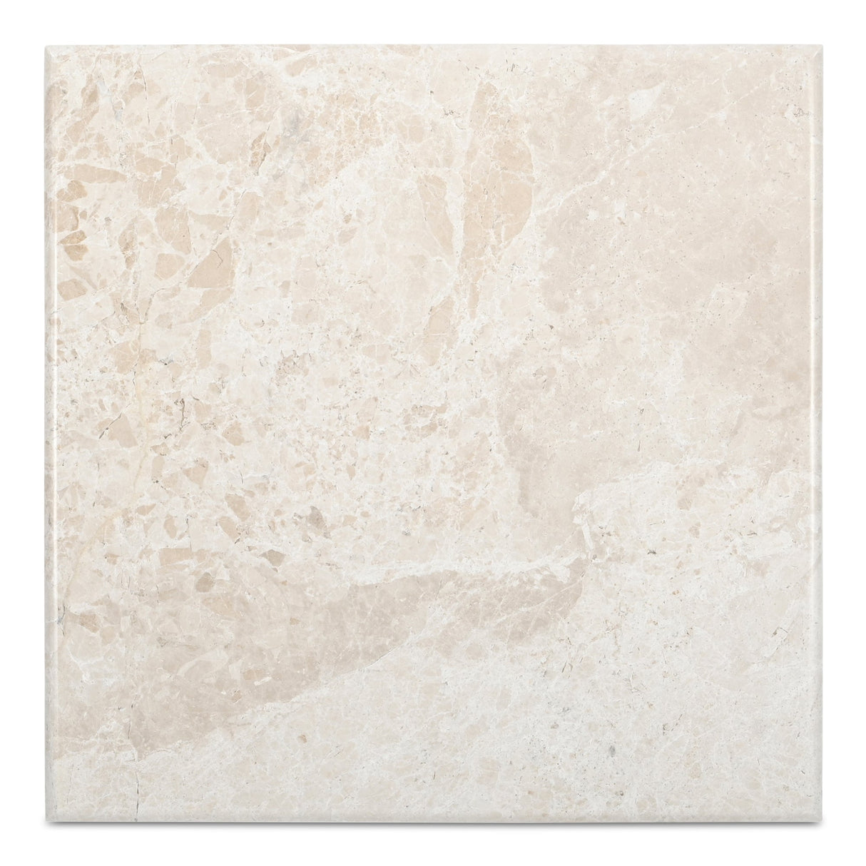 Forum Cream Beige Marble Side Table by MOES at Eve Furniture
