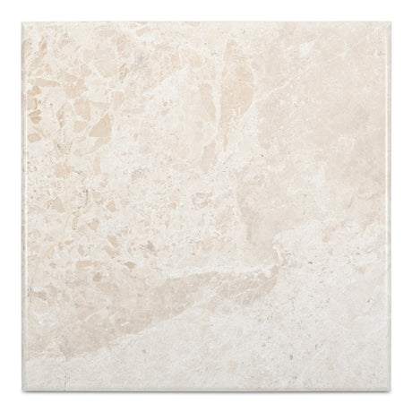 Forum Cream Beige Marble Side Table by MOES at Eve Furniture