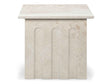 Forum Cream Beige Marble Side Table