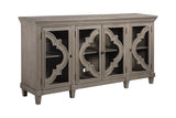 Fossil Ridge Gray Accent Cabinet by Ashley at Eve Furniture