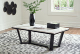 Fostead White/Espresso Coffee Table