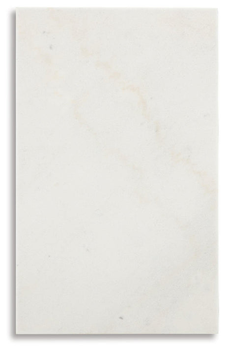 Fostead White/Espresso Coffee Table by Ashley at Eve Furniture