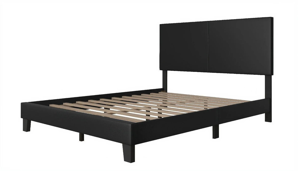 Foster Black Queen Platform Bed by Happy Homes at Eve Furniture
