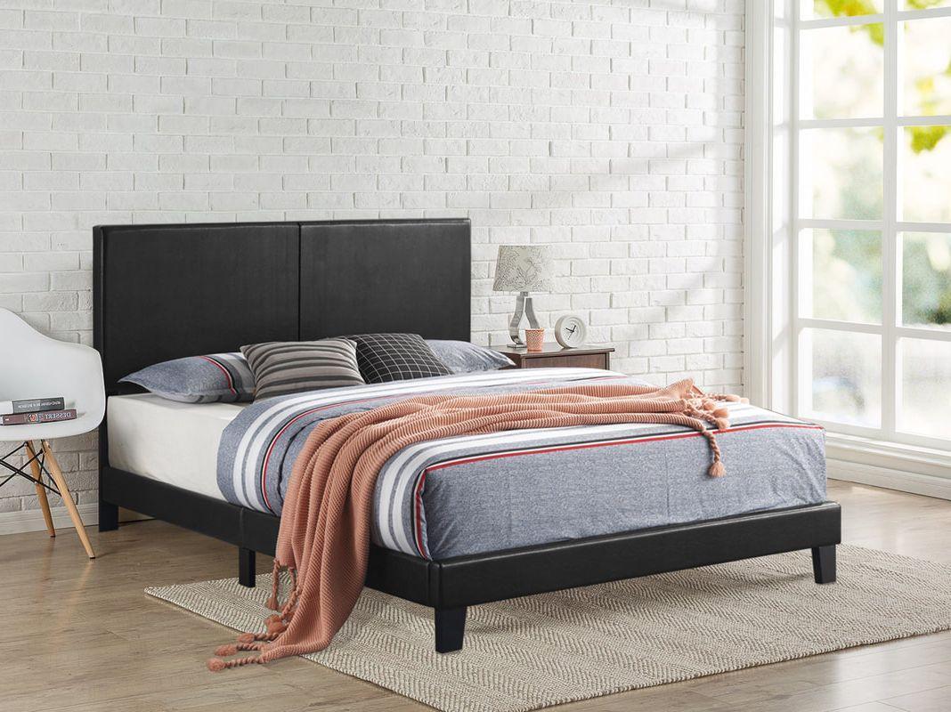 Foster Black Queen Platform Bed by Happy Homes at Eve Furniture