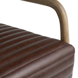 Foster Brown/Brown Accent Chair by Crestview at Eve Furniture