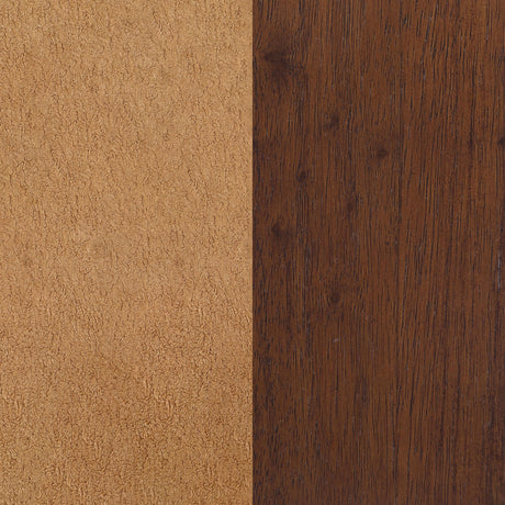 Foster Honey Upholstered Wood Frame Accent Chair by Coaster at Eve Furniture