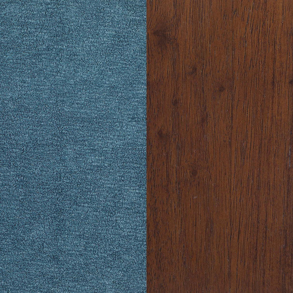 Foster Peacock Blue Upholstered Wood Frame Accent Chair by Coaster at Eve Furniture