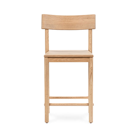 Foundation Light Oak Counter Stool by Classic Home at Eve Furniture
