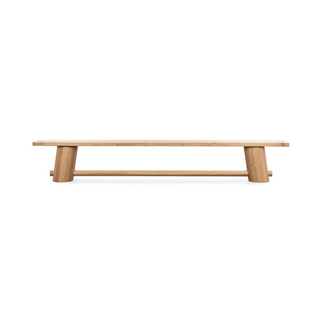 Foundation Light Oak Dining Bench by Classic Home at Eve Furniture
