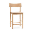 Foundation Light Oak Counter Stool by Classic Home at Eve Furniture