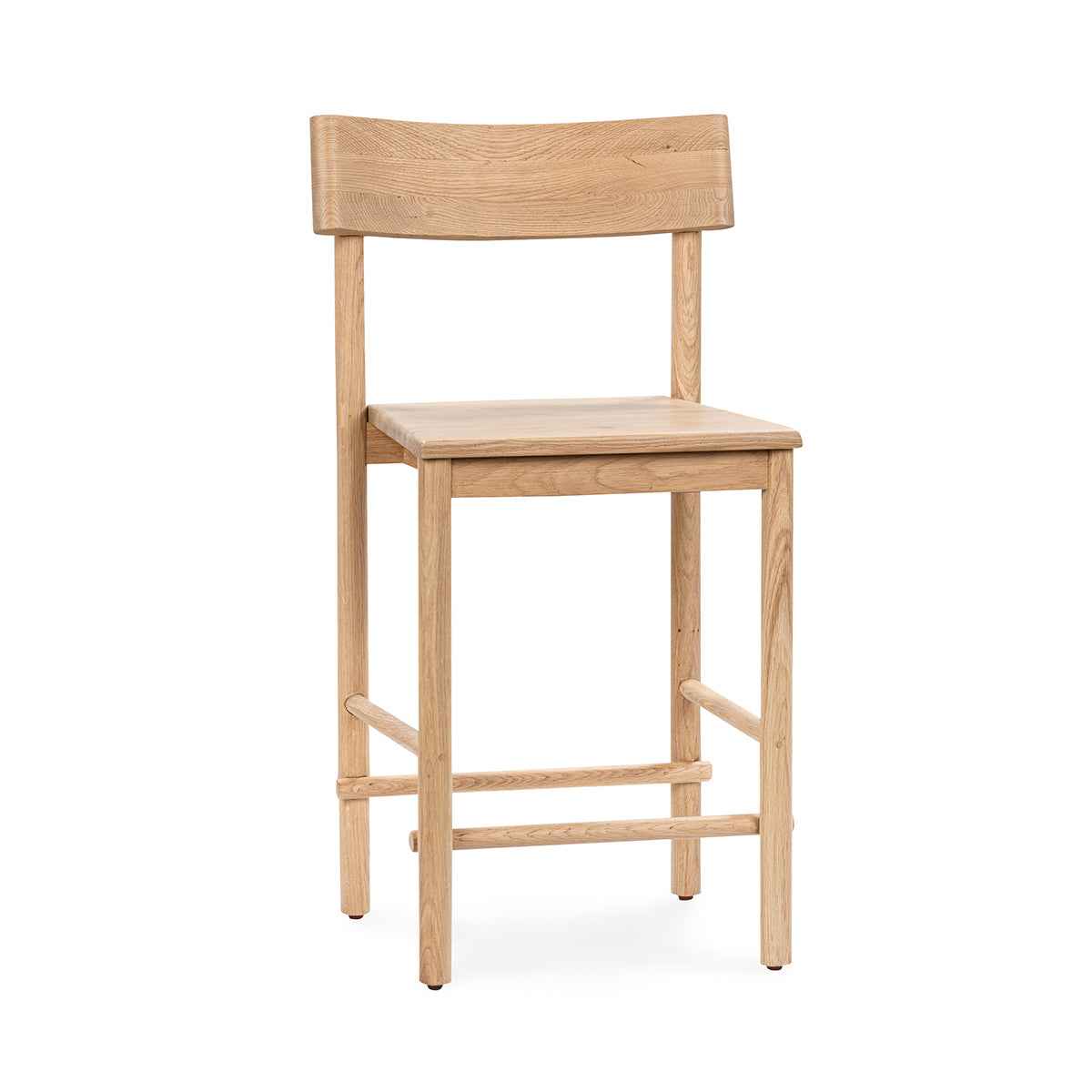 Foundation Light Oak Counter Stool by Classic Home at Eve Furniture