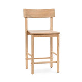 Foundation Light Oak Counter Stool by Classic Home at Eve Furniture