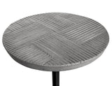 Foundation Outdoor Accent Table Dark Grey by Moe's Home at Eve Furniture