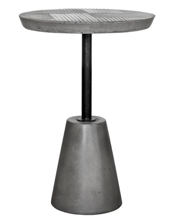 Foundation Outdoor Accent Table Dark Grey by Moe's Home at Eve Furniture