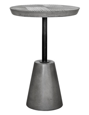 Foundation Outdoor Accent Table Dark Grey by Moe's Home at Eve Furniture