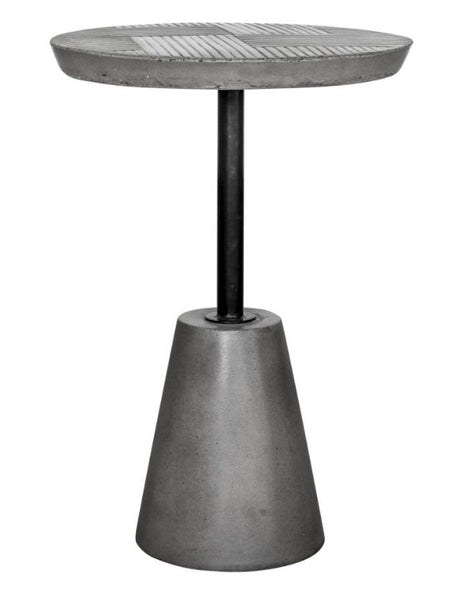 Foundation Outdoor Accent Table Dark Grey by Moe's Home at Eve Furniture